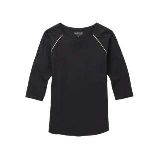 Damska Koszulka Burton Caratunk Reglan (Phantom) SS19