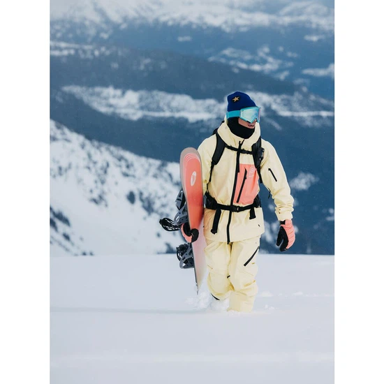 Kurtka Snowboardowa Burton AK GORE-TEX Cyclic (Buttermilk/Reef Pink) FW24_3