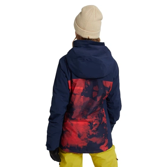 Damska Kurtka Snowboardowa Burton AK GORE-TEX Embark (Hibiscus Pink Cloud Marble/Dress Blueo) FW21_3 thumbnail