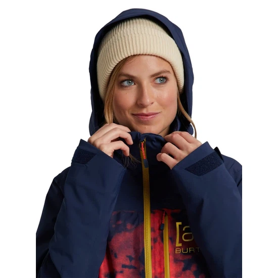 Damska Kurtka Snowboardowa Burton AK GORE-TEX Embark (Hibiscus Pink Cloud Marble/Dress Blueo) FW21_6 thumbnail