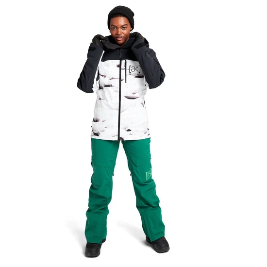 Damska Kurtka Snowboardowa Burton AK GORE-TEX Embark (True Black/Powder Pillows) FW22_3