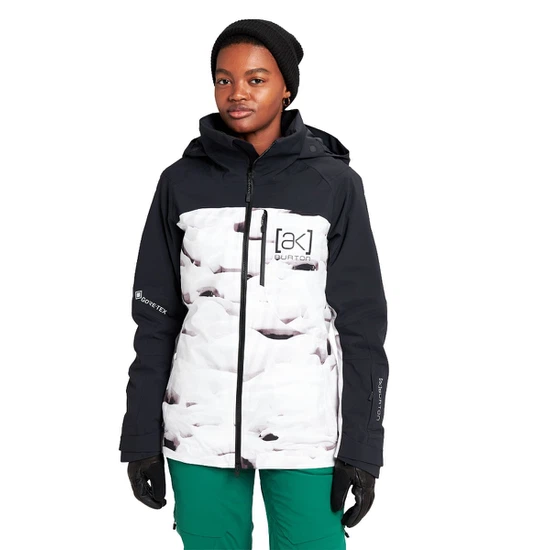 Damska Kurtka Snowboardowa Burton AK GORE-TEX Embark (True Black/Powder Pillows) FW22_1 thumbnail