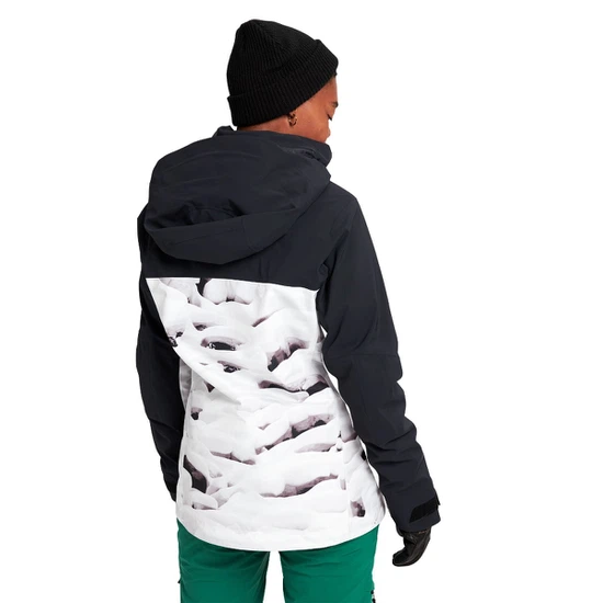 Damska Kurtka Snowboardowa Burton AK GORE-TEX Embark (True Black/Powder Pillows) FW22_4 thumbnail