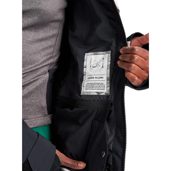 Damska Kurtka Snowboardowa Burton AK GORE-TEX Embark (True Black/Powder Pillows) FW22_8 thumbnail