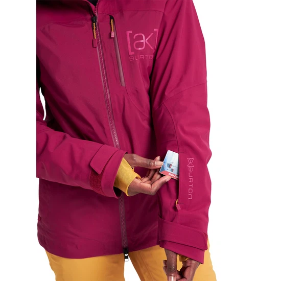 Damska Kurtka Snowboardowa Burton AK GORE-TEX Embark (Spiced Plum) FW22_6