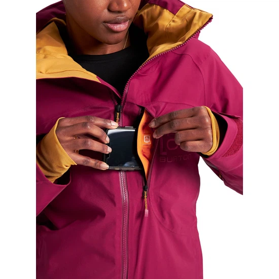 Damska Kurtka Snowboardowa Burton AK GORE-TEX Embark (Spiced Plum) FW22_7