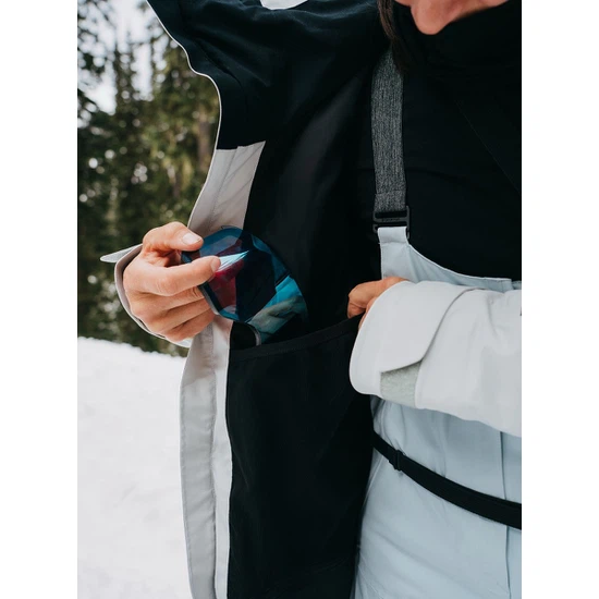 Damska Kurtka Snowboardowa Burton AK GORE-TEX Embark (Gray Cloud) FW24_8