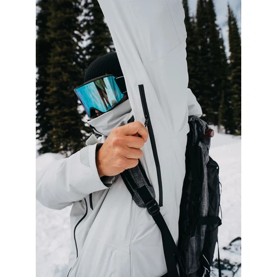 Damska Kurtka Snowboardowa Burton AK GORE-TEX Embark (Gray Cloud) FW24_6 thumbnail