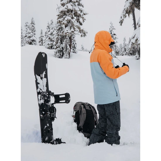 Damska Kurtka Snowboardowa Burton AK GORE-TEX Embark (Salmon Buff/Ballad Blue) FW23_3