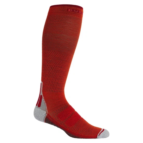 Skarpety Snowboardowe Burton Performance + Ultralight Compression (Tomato) FW23_1