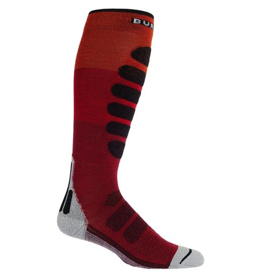 Skarpety Snowboardowe Burton Performance + Lightweight Compression (Tomato) FW23_1