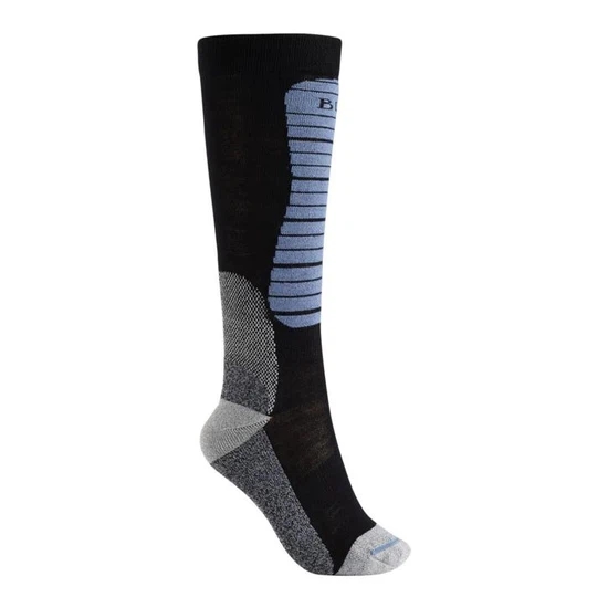 Damskie Skarpety Snowboardowe Burton Merino Phase (True Black) FW20_1