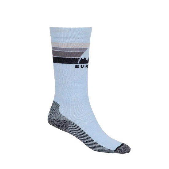 Dziecięce Skarpety Snowboardowe Burton Emblem Midweight (Dusty Blue) FW26_1