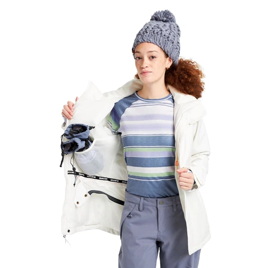 Damska Kurtka Snowboardowa Burton Jet Set (Stout White) FW22_8 thumbnail