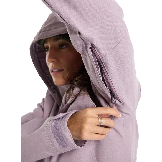 Damska Kurtka Snowboardowa Burton Jet Set (Elderberry) FW23_6