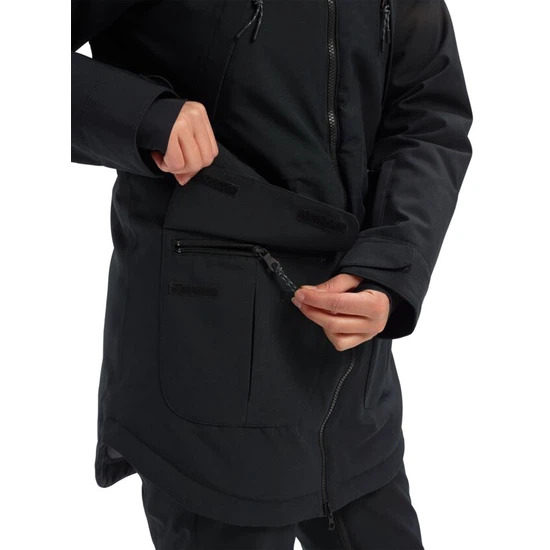 Damska Kurtka Snowboardowa Burton Prowess (True Black) FW23_9