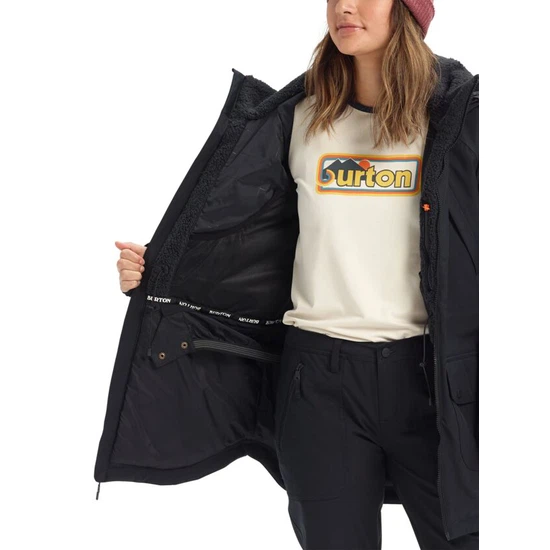 Damska Kurtka Snowboardowa Burton Prowess (True Black) FW23_3