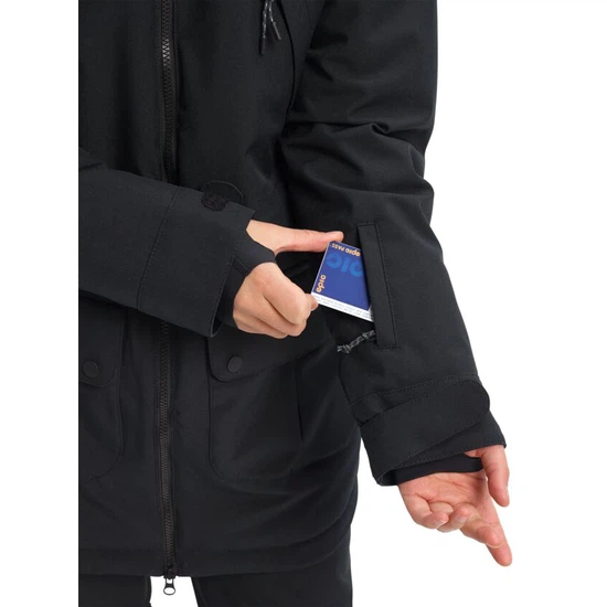 Damska Kurtka Snowboardowa Burton Prowess (True Black) FW23_8