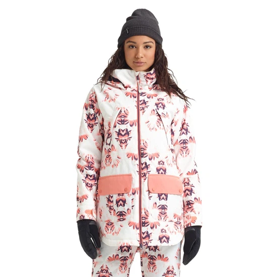 Damska Kurtka Snowboardowa Burton Prowess (Stout White Stylus) FW20_1