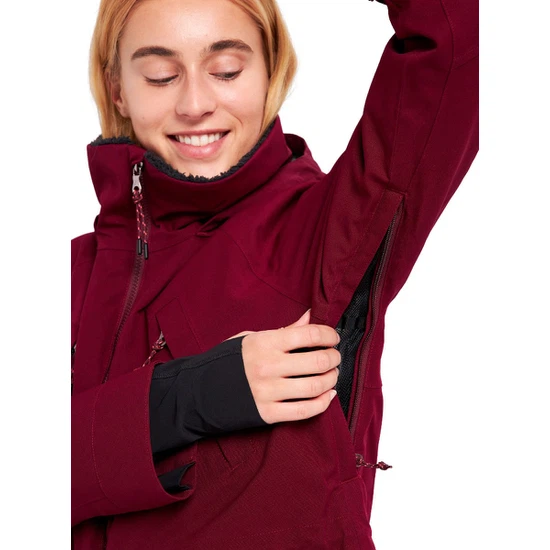 Damska Kurtka Snowboardowa Burton Prowess (Mulled Berry) FW22_8 thumbnail