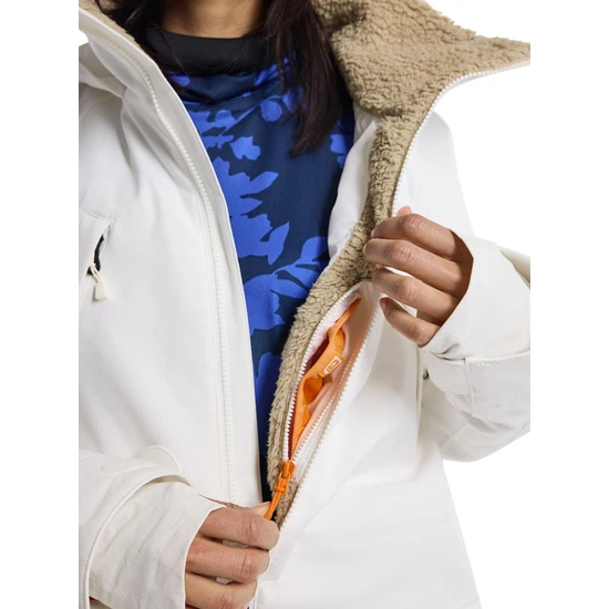 Damska Kurtka Snowboardowa Burton Prowess (Stout White) FW23_4