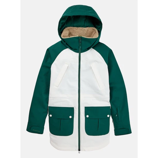 Damska Kurtka Snowboardowa Burton Prowess (Botanical Garden/Stout White) FW23_9