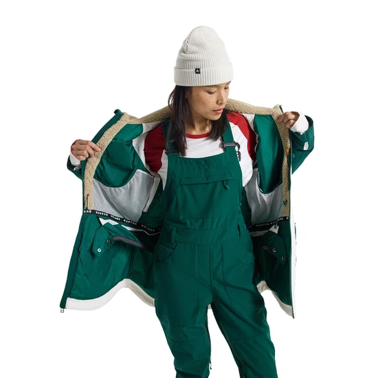 Damska Kurtka Snowboardowa Burton Prowess (Botanical Garden/Stout White) FW23_7
