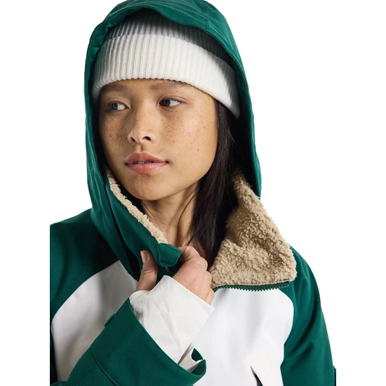 Damska Kurtka Snowboardowa Burton Prowess (Botanical Garden/Stout White) FW23_3 thumbnail