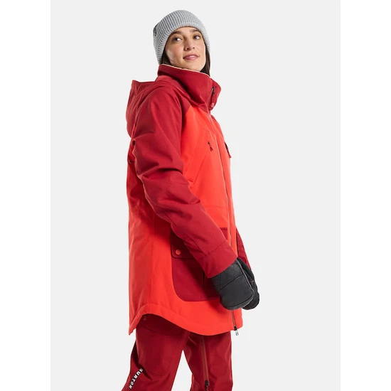 Damska Kurtka Snowboardowa Burton Prowess (Tomato/Sun Dried Tomato) FW23_1