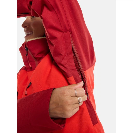 Damska Kurtka Snowboardowa Burton Prowess (Tomato/Sun Dried Tomato) FW23_4