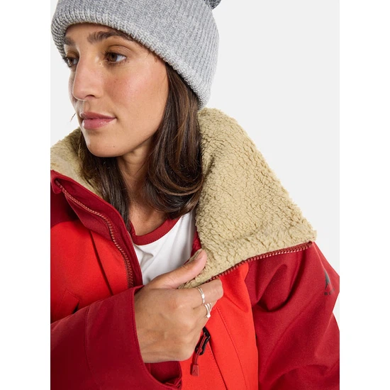 Damska Kurtka Snowboardowa Burton Prowess (Tomato/Sun Dried Tomato) FW23_5 thumbnail