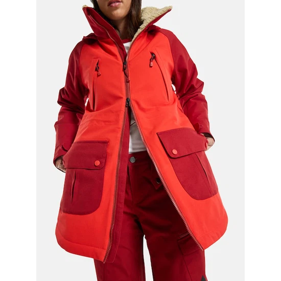 Damska Kurtka Snowboardowa Burton Prowess (Tomato/Sun Dried Tomato) FW23_6