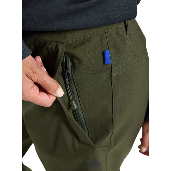 Damskie Spodnie Snowboardowe Society (Forest Night) FW24_4 thumbnail