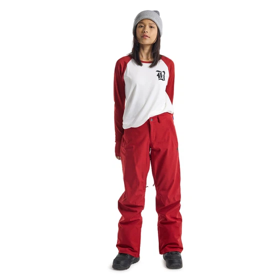 Damskie Spodnie Snowboardowe Society (Sun Dried Tomato) FW23_3