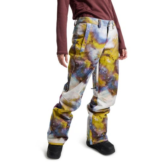 Damskie Spodnie Snowboardowe Society (Stout White Voyager) FW24_1 thumbnail