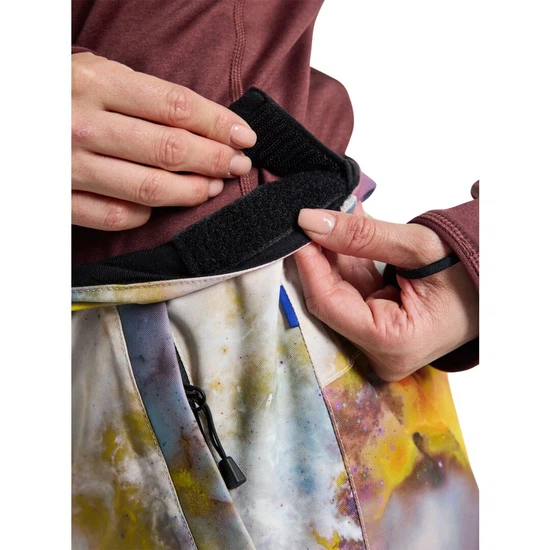 Damskie Spodnie Snowboardowe Society (Stout White Voyager) FW24_4 thumbnail