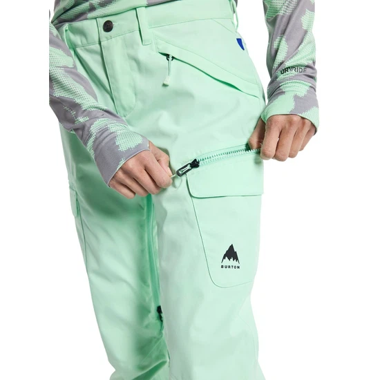Damskie Spodnie Snowboardowe Burton Gloria Insulated (Jewel Green) FW23_4