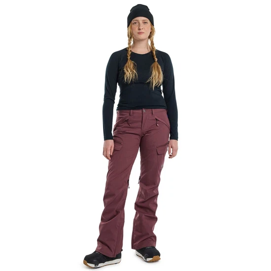 Damskie Spodnie Snowboardowe Burton Gloria Insulated (Almandine) FW24_3 thumbnail