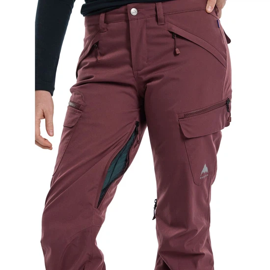 Damskie Spodnie Snowboardowe Burton Gloria Insulated (Almandine) FW24_4 thumbnail