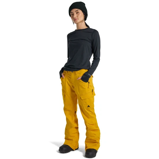 Damskie Spodnie Snowboardowe Burton Gloria 2L Stretch (Goldenrod) FW25_3 thumbnail