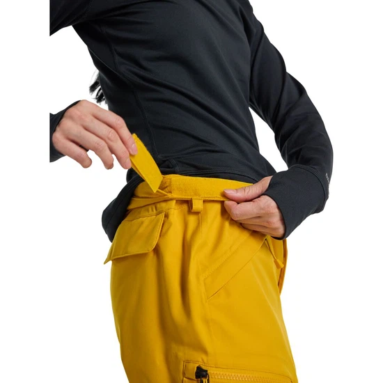 Damskie Spodnie Snowboardowe Burton Gloria 2L Stretch (Goldenrod) FW25_4 thumbnail