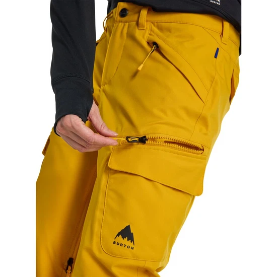 Damskie Spodnie Snowboardowe Burton Gloria 2L Stretch (Goldenrod) FW25_5 thumbnail