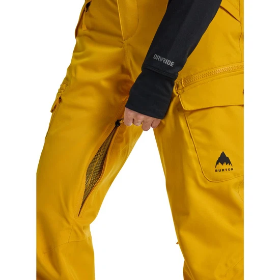Damskie Spodnie Snowboardowe Burton Gloria 2L Stretch (Goldenrod) FW25_6 thumbnail