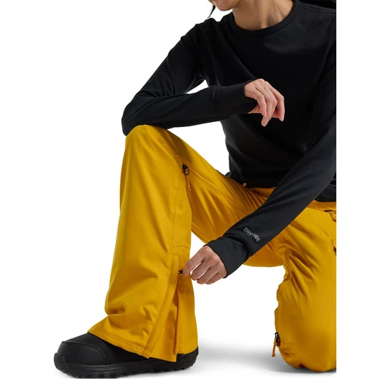 Damskie Spodnie Snowboardowe Burton Gloria 2L Stretch (Goldenrod) FW25_7 thumbnail