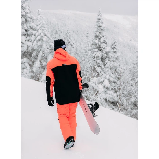 Spodnie Snowboardowe Burton Southside Slim (Tetra Orange/True Black) FW23_2 thumbnail