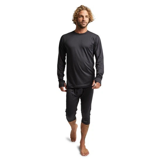 Bielizna Aktywna Burton Midweight Crew (True Black) FW24_3