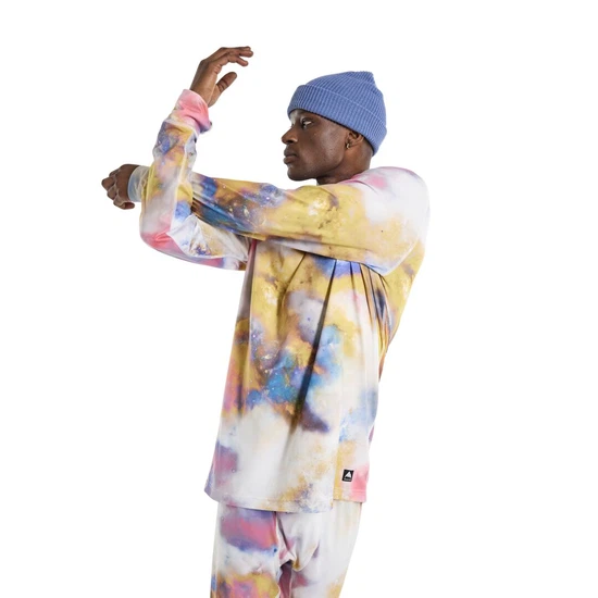 Bielizna Aktywna Burton Midweight Crew (Stout White Voyager) FW24_1