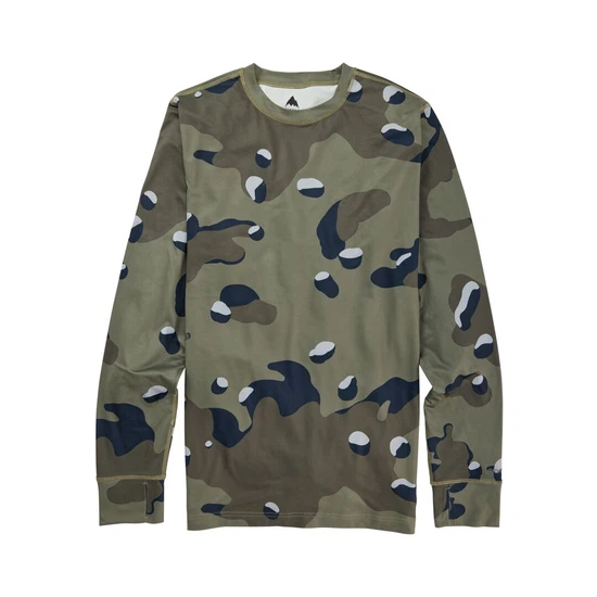 Bielizna Aktywna Burton Midweight Crew (Forest Moss Cookie Camo) FW24_4 thumbnail