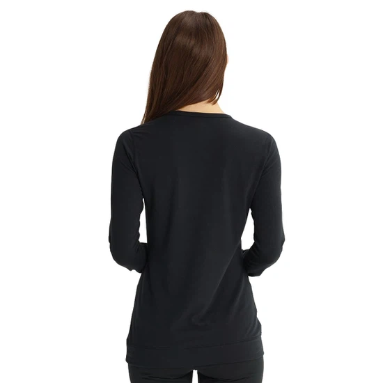 Damska Bielizna Aktywna Burton Midweight Crew (True Black) FW24_2