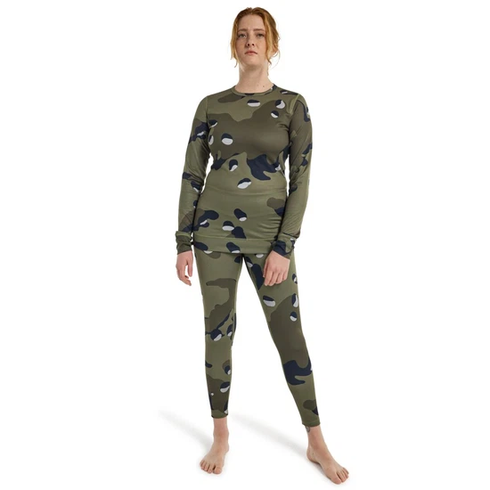 Damskie Spodnie Aktywne Burton Midweight Pant (Forest Moss Cookie Camo) FW24_3